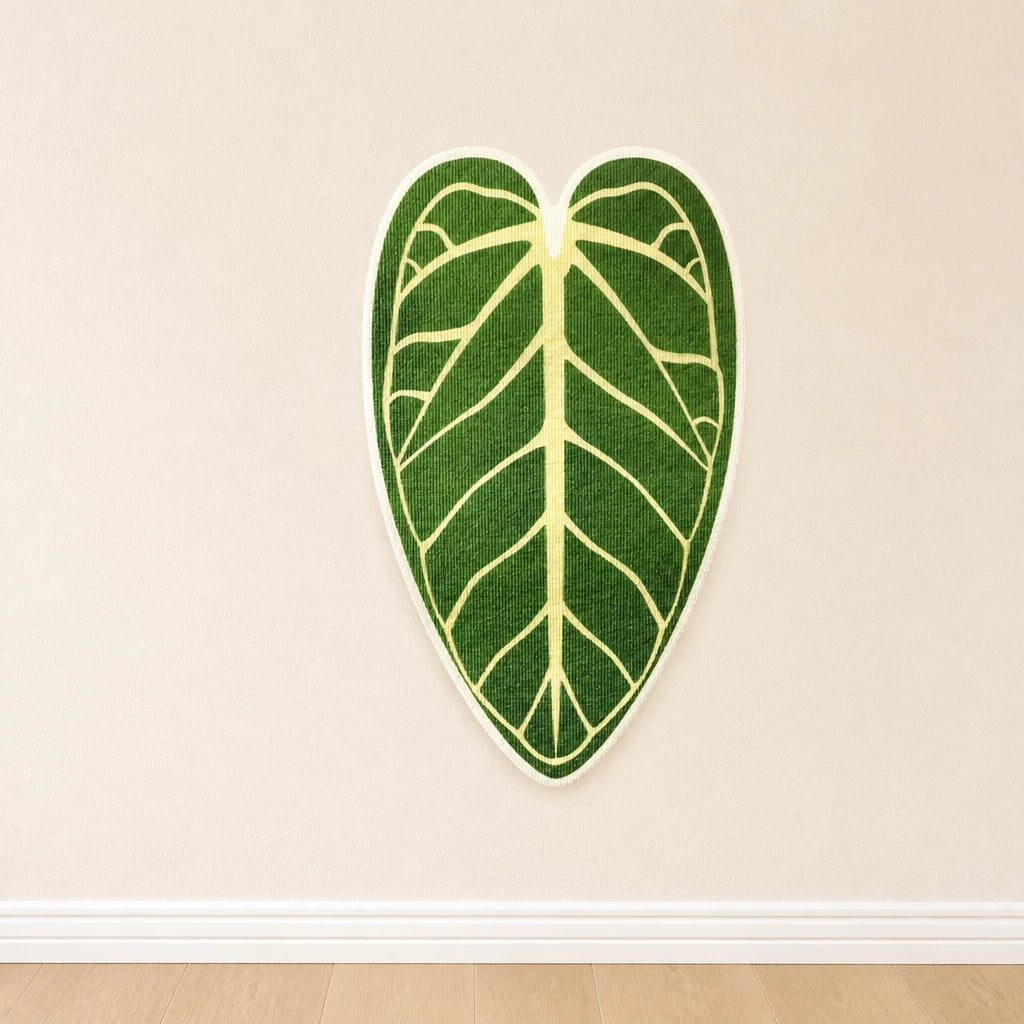 Vertical Wall-Mounted Cat Scratcher with Self-Adhesive Backing
