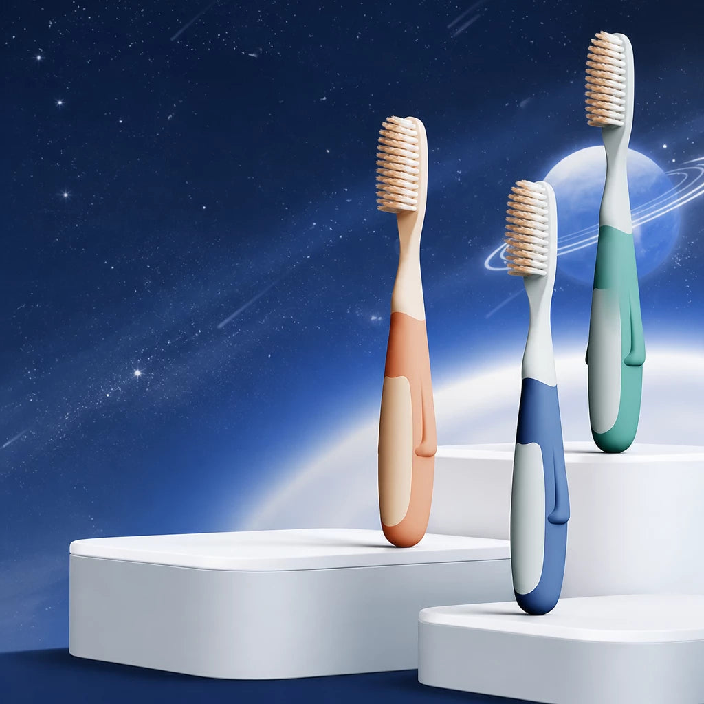 Penguin Soft-Bristle Toothbrush for Children Ages 6–12