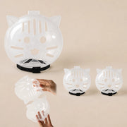 Clear Plastic Recovery Cone for Cats