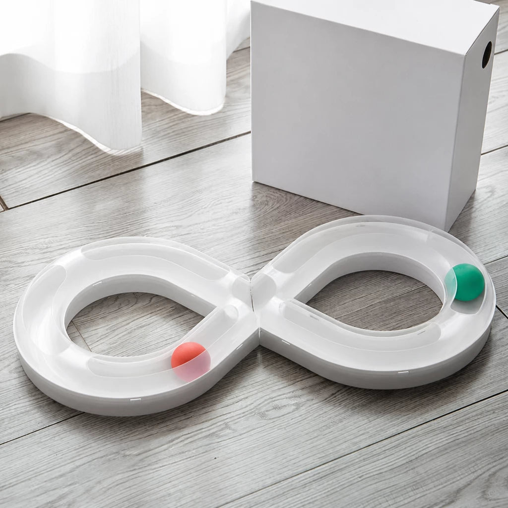 8-Shape Track Ball Interactive Cat Toy
