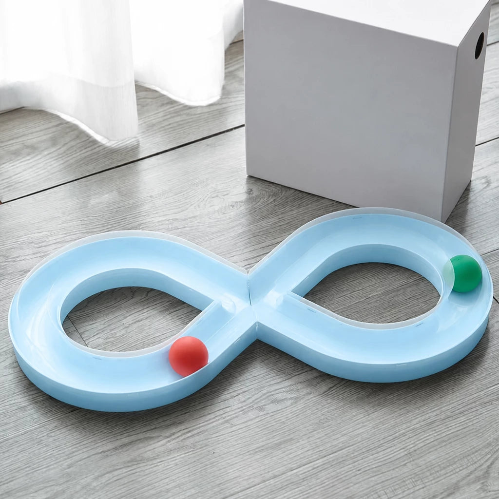 8-Shape Track Ball Interactive Cat Toy