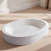 Oval Corrugated Cardboard Cat Scratcher Lounge for Cats