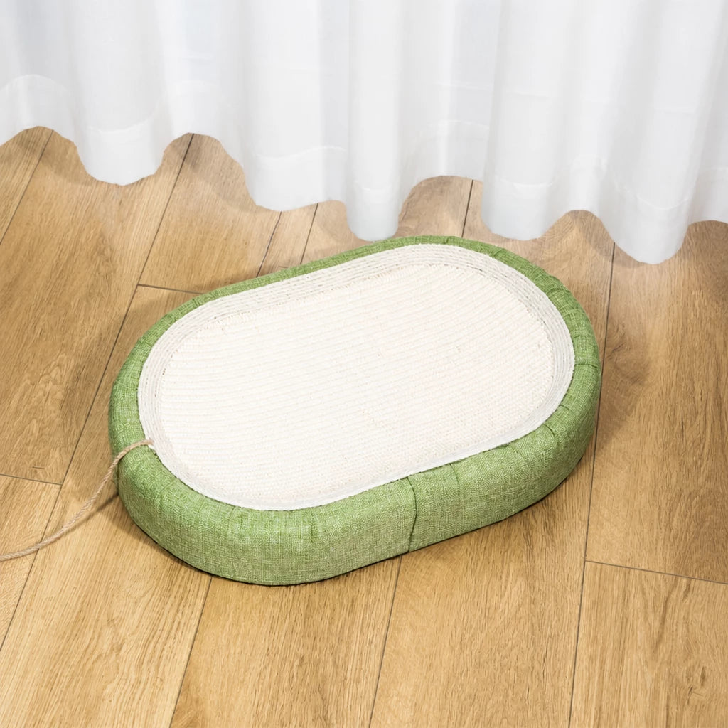 Vertical Sisal Cat Scratching Post with Climbing Tower