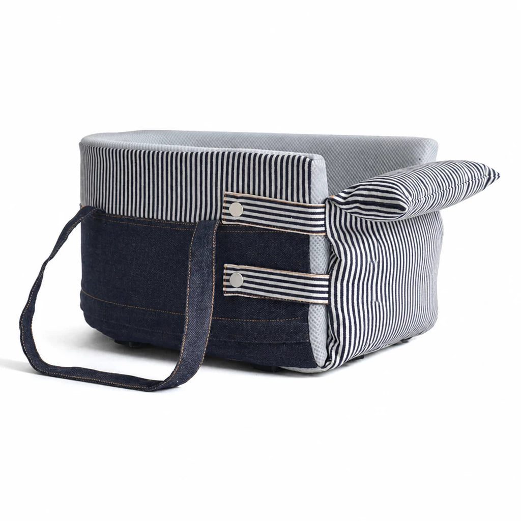 Canvas Pet Car Seat for Small Dogs & Cats