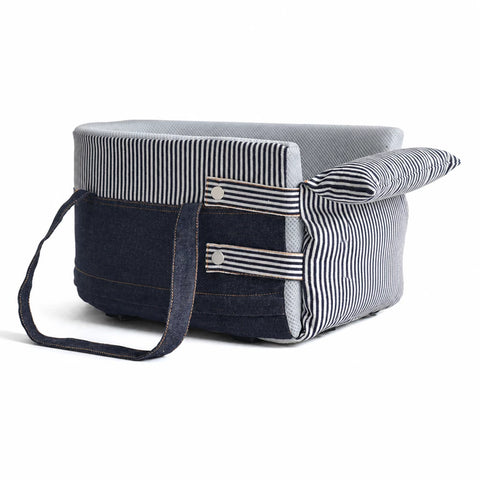 Canvas Pet Car Seat for Small Dogs & Cats