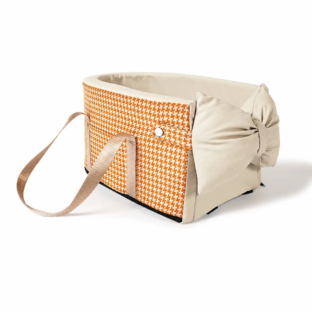 Canvas Pet Car Seat for Small Dogs & Cats
