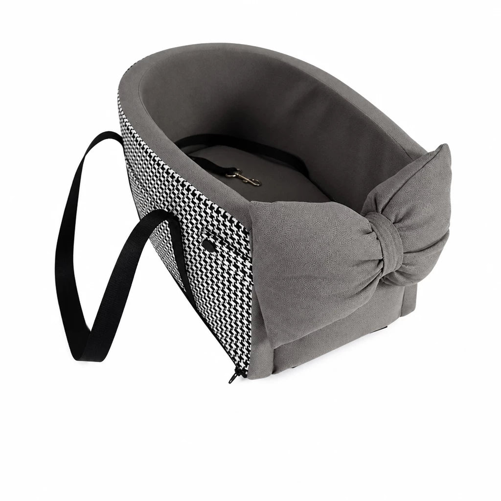 Canvas Pet Car Seat for Small Dogs & Cats