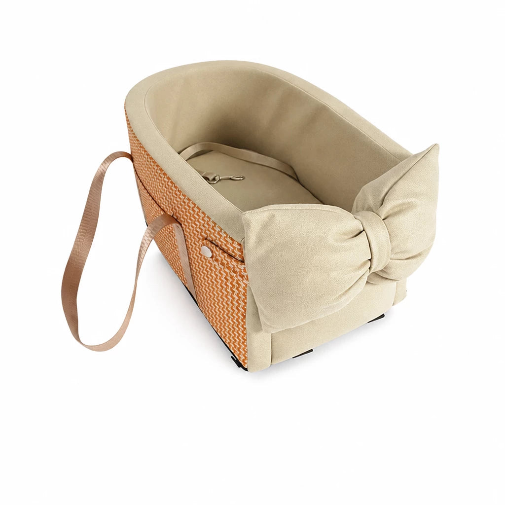 Canvas Pet Car Seat for Small Dogs & Cats