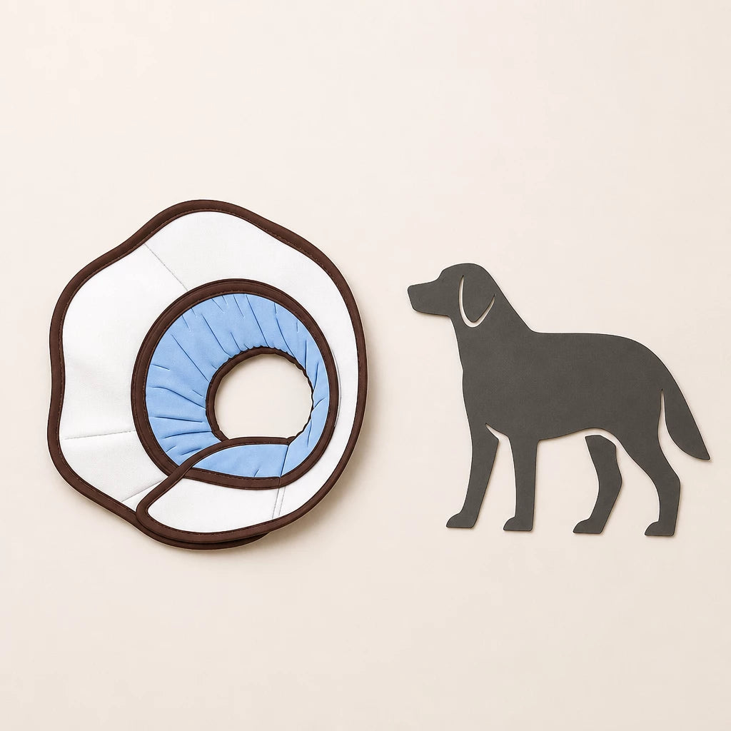 Soft Nylon Recovery Cone for Dogs