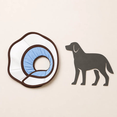 Soft Nylon Recovery Cone for Dogs