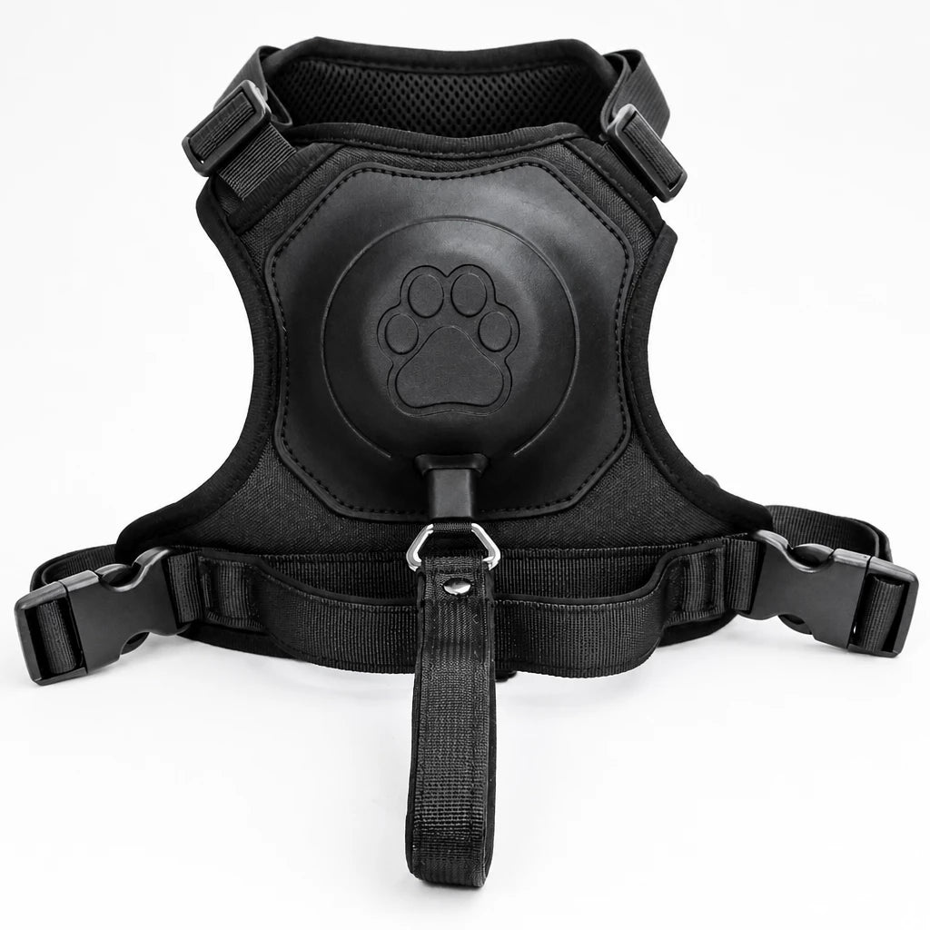 Nylon Dog Harness with Retractable Leash