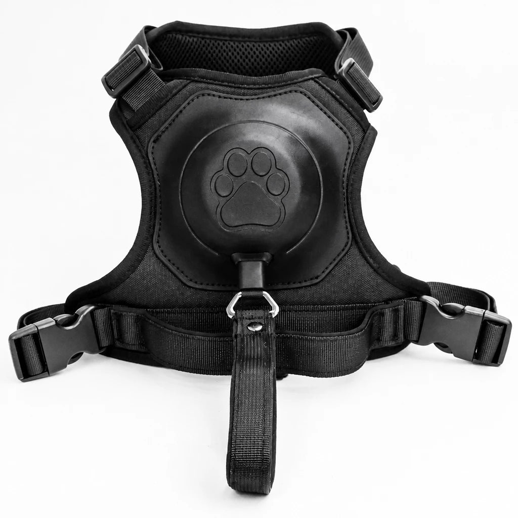 Nylon Dog Harness with Retractable Leash