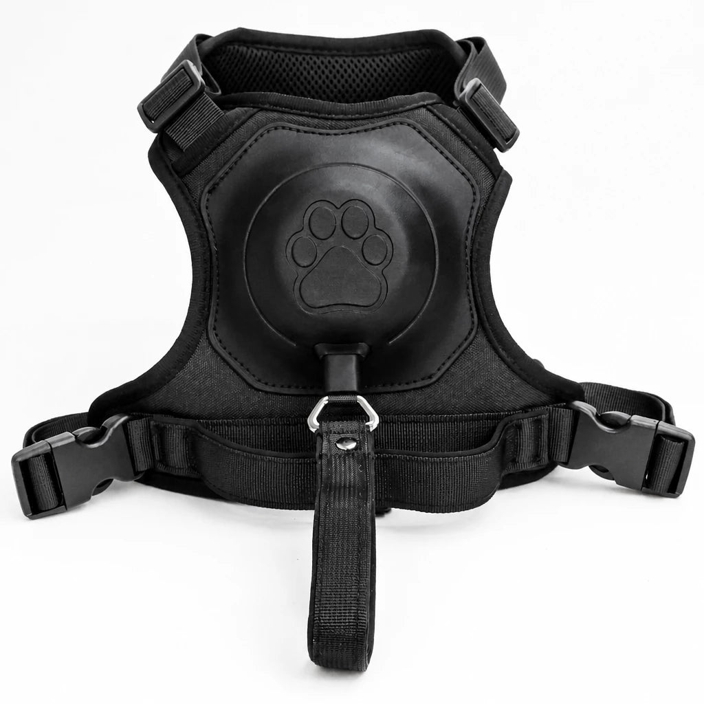 Nylon Dog Harness with Retractable Leash