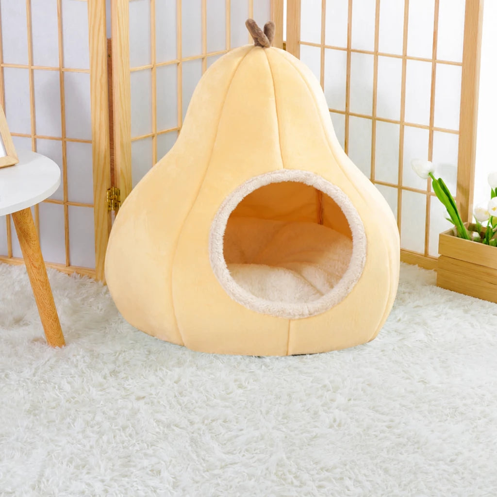 Enclosed Pet Bed Tent for Cats and Small Dogs