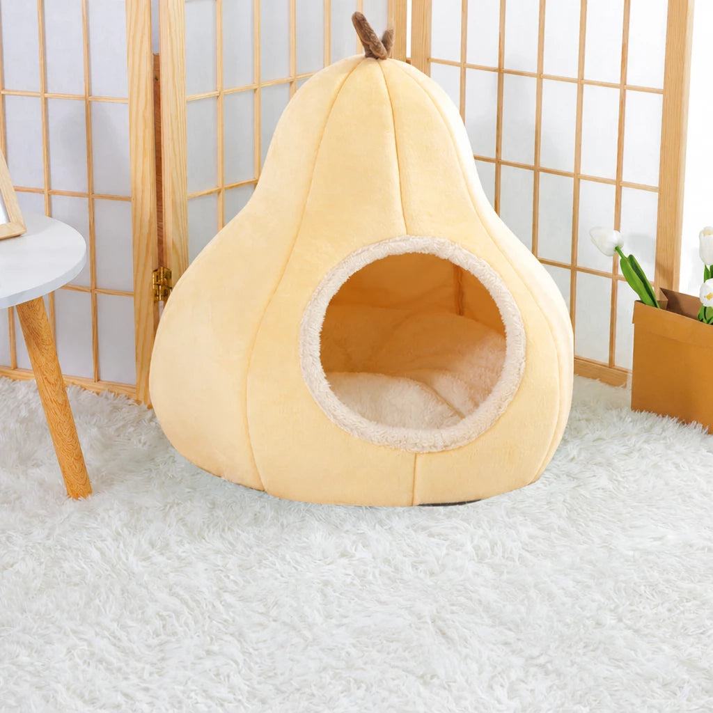 Enclosed Pet Bed Tent for Cats and Small Dogs