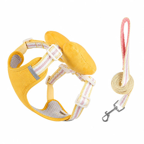 Bow Vest Harness and Leash for Small Dogs
