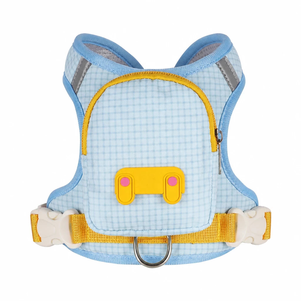Vest-Style Pet Harness and Leash Set for Dogs & Cats