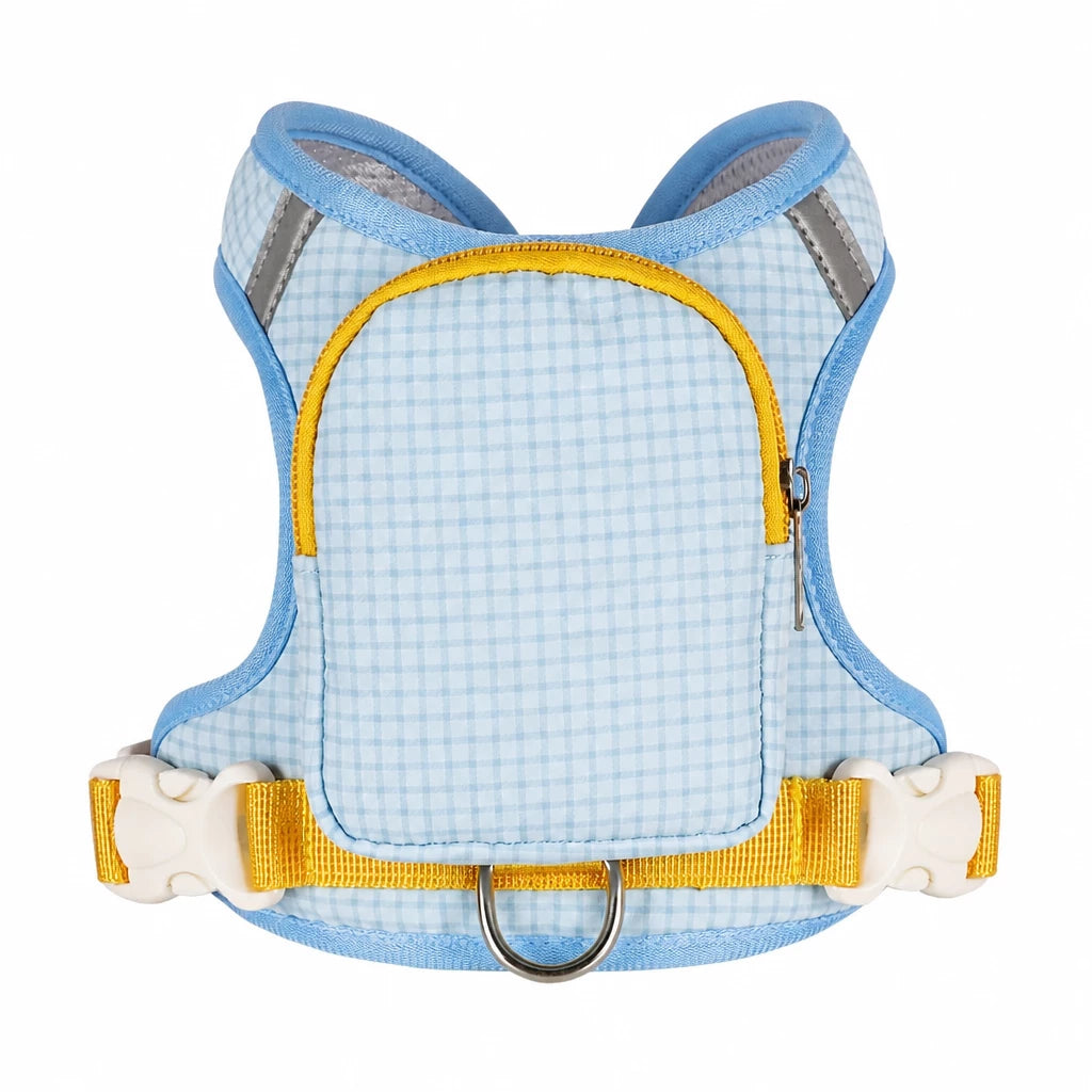 Vest-Style Pet Harness and Leash Set for Dogs & Cats