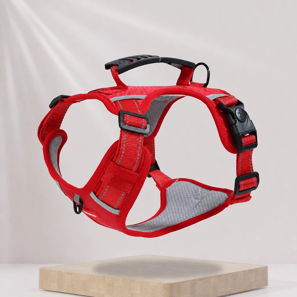Nylon Dog Harness with Optional Leash