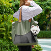 Adjustable Canvas Pet Carrier for Cats and Dogs