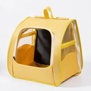 Breathable Cat Carrier Backpack with Panoramic Window for Travel
