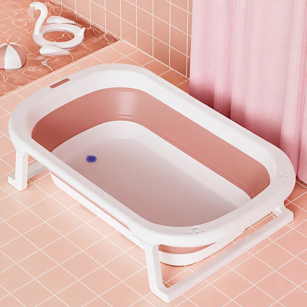 Pet Bath Tub with Drain for Small to Medium Dogs & Cats