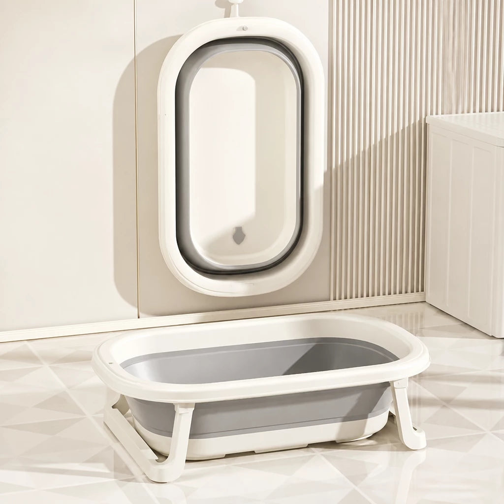 Pet Bath Tub with Drain for Small to Medium Dogs & Cats