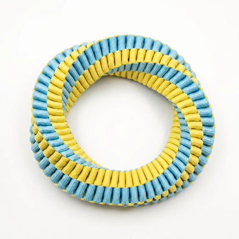 Latex Rope-Knot Tug Toy for Dogs and Cats