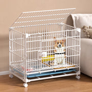 Stackable Resin Pet Crate with Integrated Tray
