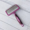 Dog & Cat Grooming Pin Brush for Loose Fur & Tangles