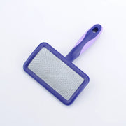 Dog & Cat Grooming Pin Brush for Loose Fur & Tangles