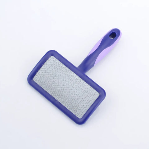 Dog & Cat Grooming Pin Brush for Loose Fur & Tangles