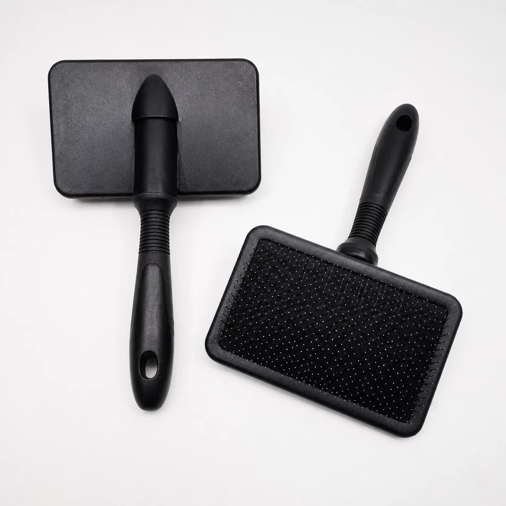 Dog & Cat Grooming Pin Brush for Loose Fur & Tangles