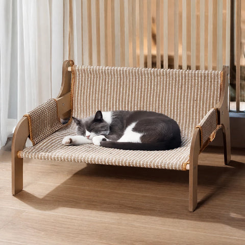 Nylon Cat Bed with Nest-Inspired Shape
