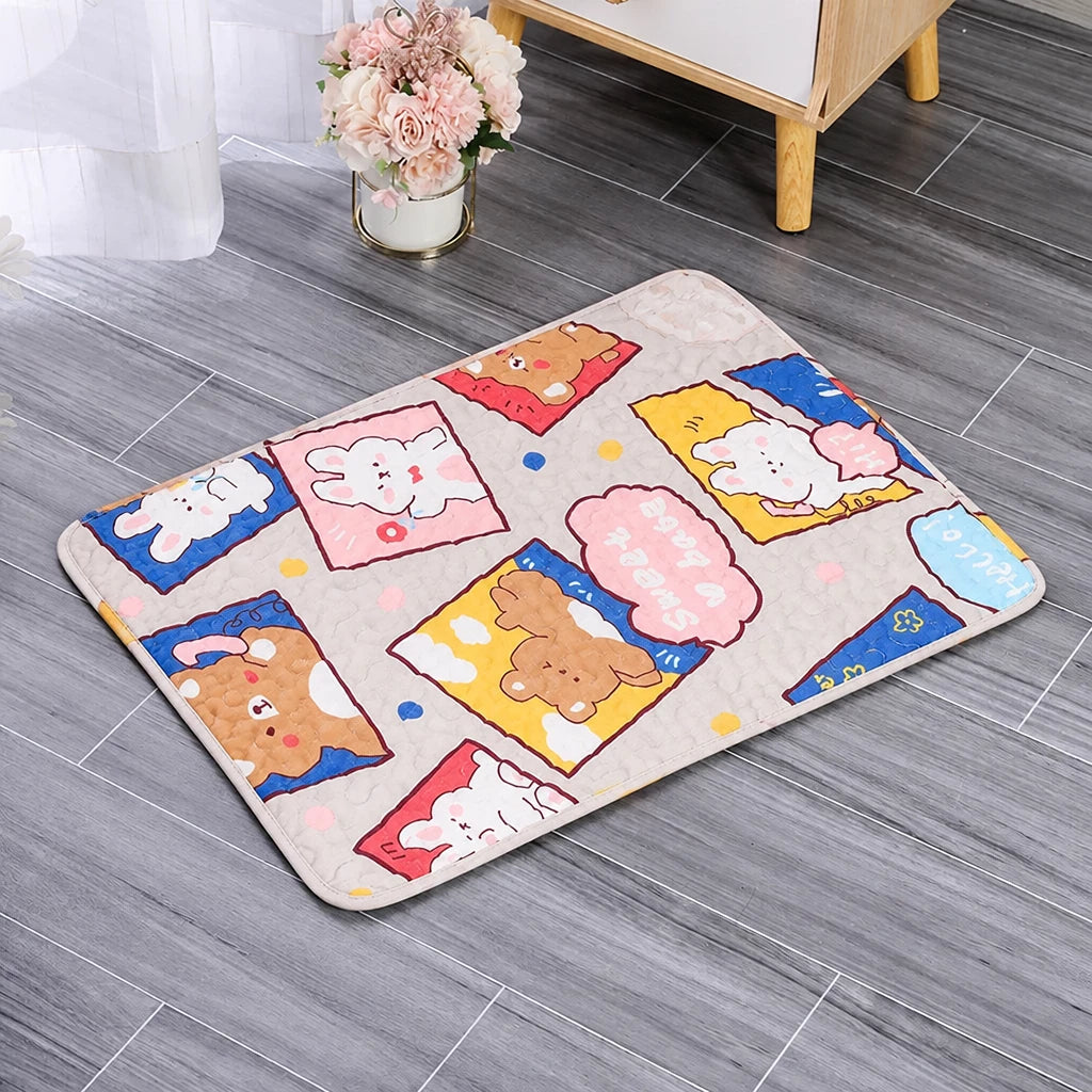 Floor Pet Bed Mat for Dogs and Cats