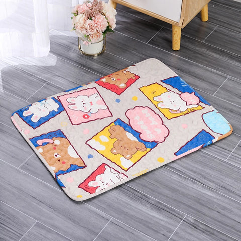 Floor Pet Bed Mat for Dogs and Cats