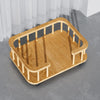 Elevated Solid Wood Pet Bed for Cats and Small Dogs