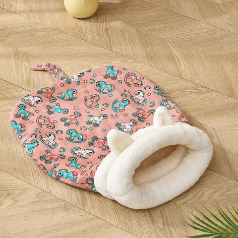 Covered Pet Tent Bed with Tunnel Opening p-05968