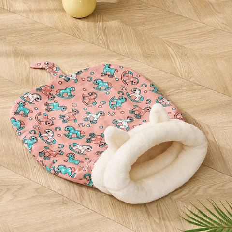 Covered Pet Tent Bed with Tunnel Opening p-05968