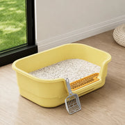 High-Sided Open Cat Litter Box p-05713