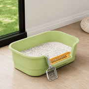 High-Sided Open Cat Litter Box p-05713