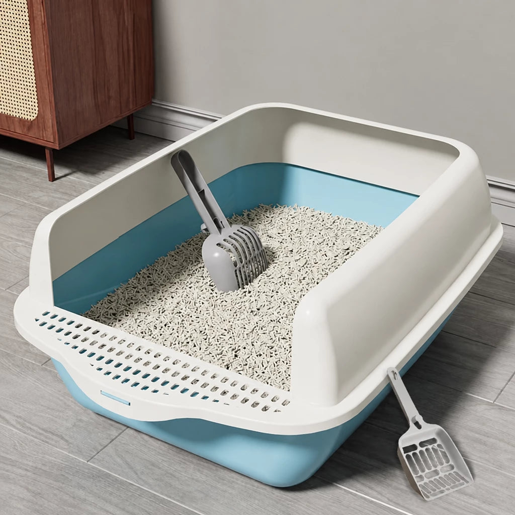 XXL Enclosed Cat Litter Box for Adult Cats p-05677