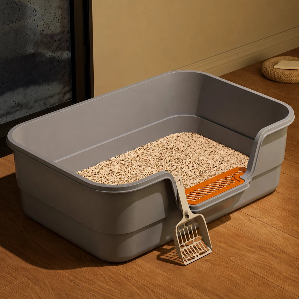 Extra-Large High-Sided Cat Litter Box p-05691