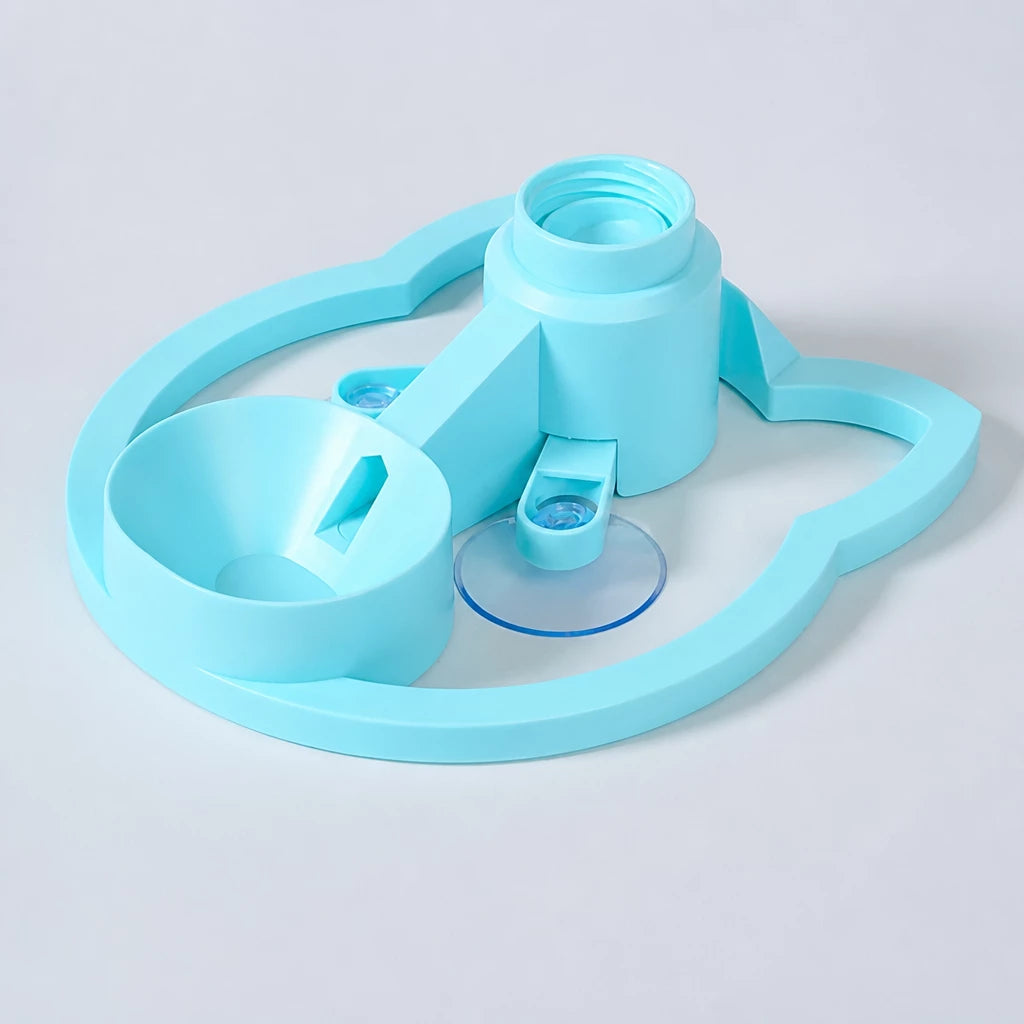 Portable Gravity-Fed Cat Water Dispenser for Bottled Water