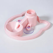 Portable Gravity-Fed Cat Water Dispenser for Bottled Water