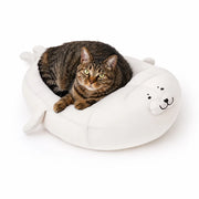 Semi-Enclosed Washable Cat Bed