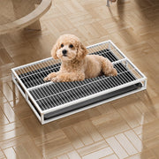 Drawer-Style Dog Potty Tray