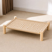 Washable Hammock-Style Cat Bed with Scratch Pad
