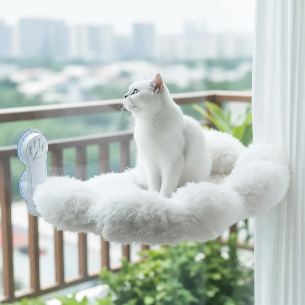 Cat Window Hammock with Suction Cups