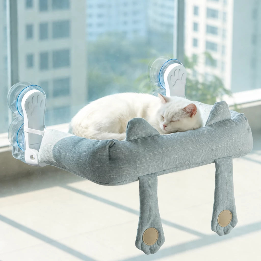 Cat Window Hammock with Suction Cups